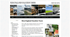 Desktop Screenshot of newenglandvacationtours.com